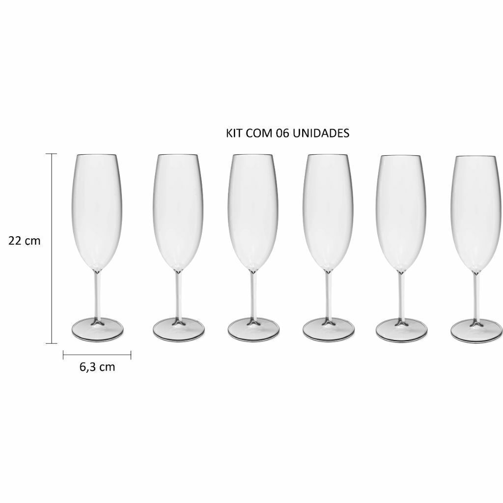 Ta As Espumante Champagne Ml Transparente De Pl Stico