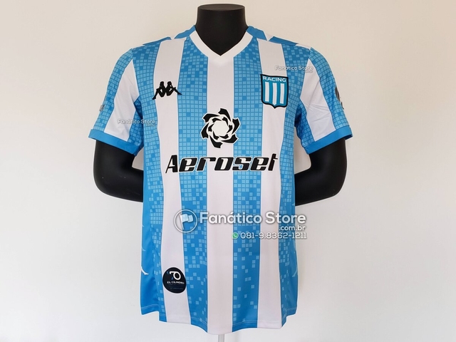 2023 Racing Club Home Jersey - Argentina Superliga