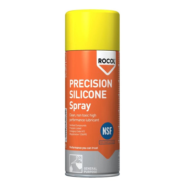 Rocol Precision Silicone Spray Lubrificante E Desmoldante A Base De Silicone