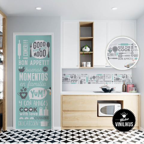 Vinilo Decorativo Guarda KITCHEN Mister Vinilikus