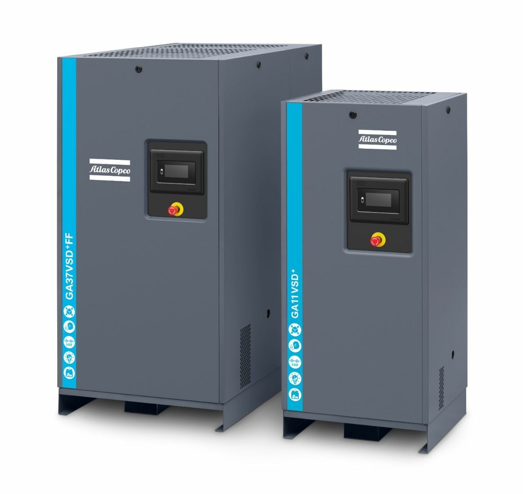 Compressor De Parafuso Ga Vsd Atlas Copco Hp