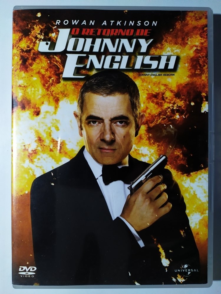 DVD O Retorno De Johnny English Rowan Atkinson Mr Bean Original Oliver