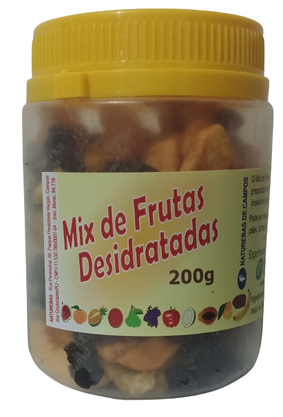 Mix de Frutas DESIDRATADAS SEM AÇÚCAR