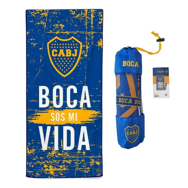 Toallon Secado Rapido Boca Comprar En Superf Tbol