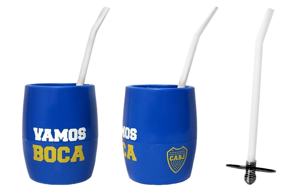 Mate Simple Boca Comprar En Superf Tbol