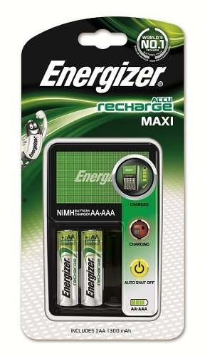 Cargador Energizer Maxi Pilas Aa Recargables Mah