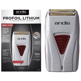 Andis Afeitadora ProFoil Lithium Shaver Blanca Profesional / Barbería ...