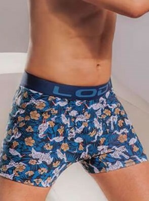 Boxer Lody Men Algod N Y Lycra Estampados Con El Stico Visible T S Al Xxl