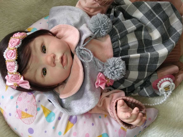 Boneca Bebê Reborn Kylin