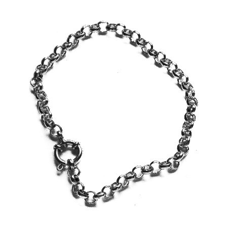 Pulsera Rolo 3,5 Mm Con Cierre Marinero / 600RO-14 Pulsera Rolo 3,5 Mm Con Cierre Marinero / 600RO-14