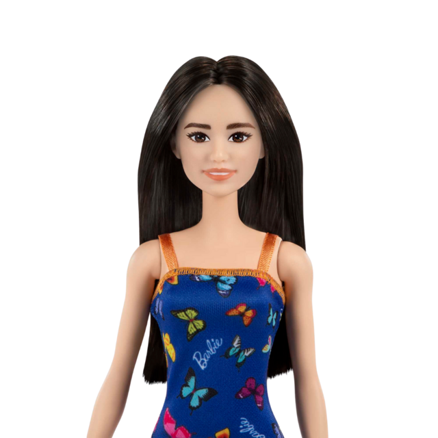 Boneca Barbie Fashion & Beauty com Roupa de Banho Azul - Mattel