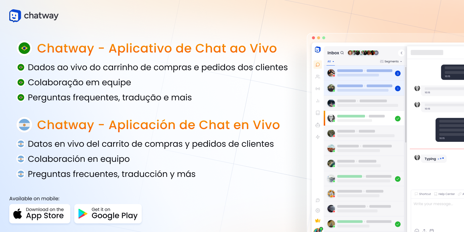 Chatway chat ao vivo