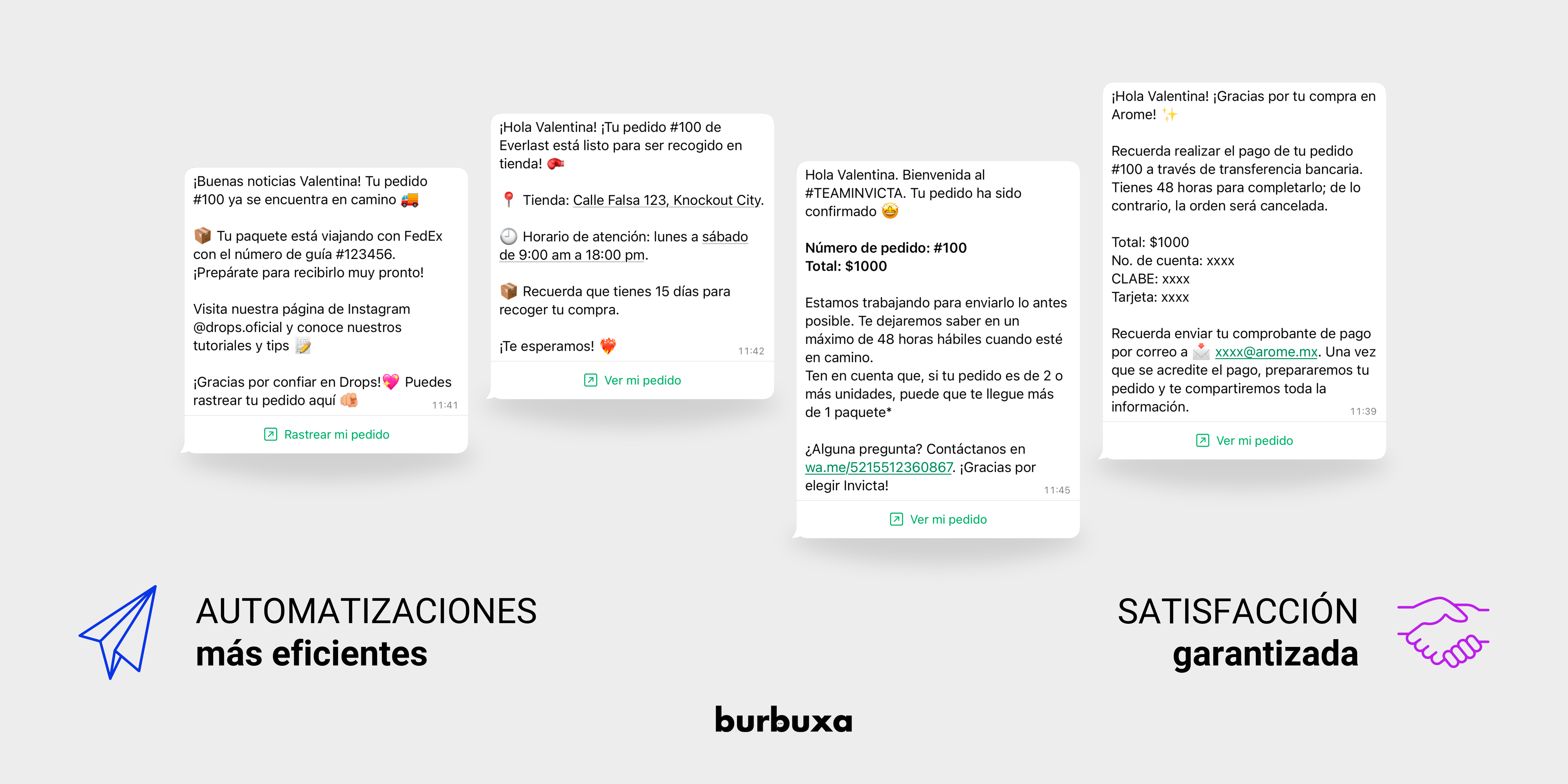 Burbuxa | Plataforma WhatsApp + IA