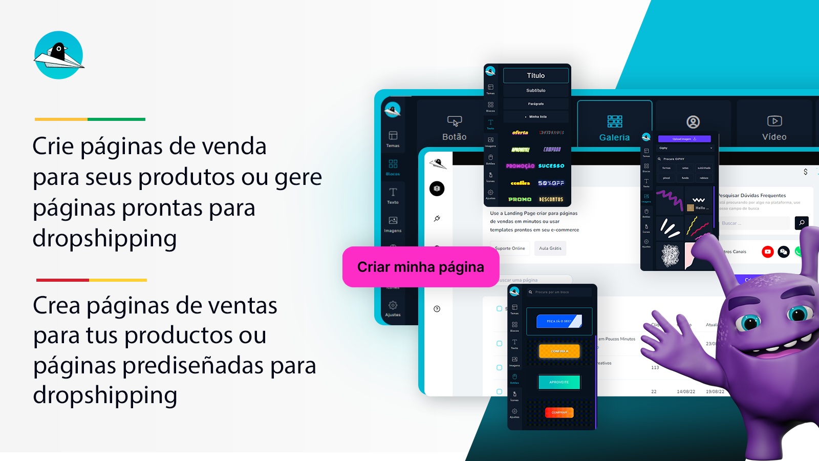 🟣 Landing Page