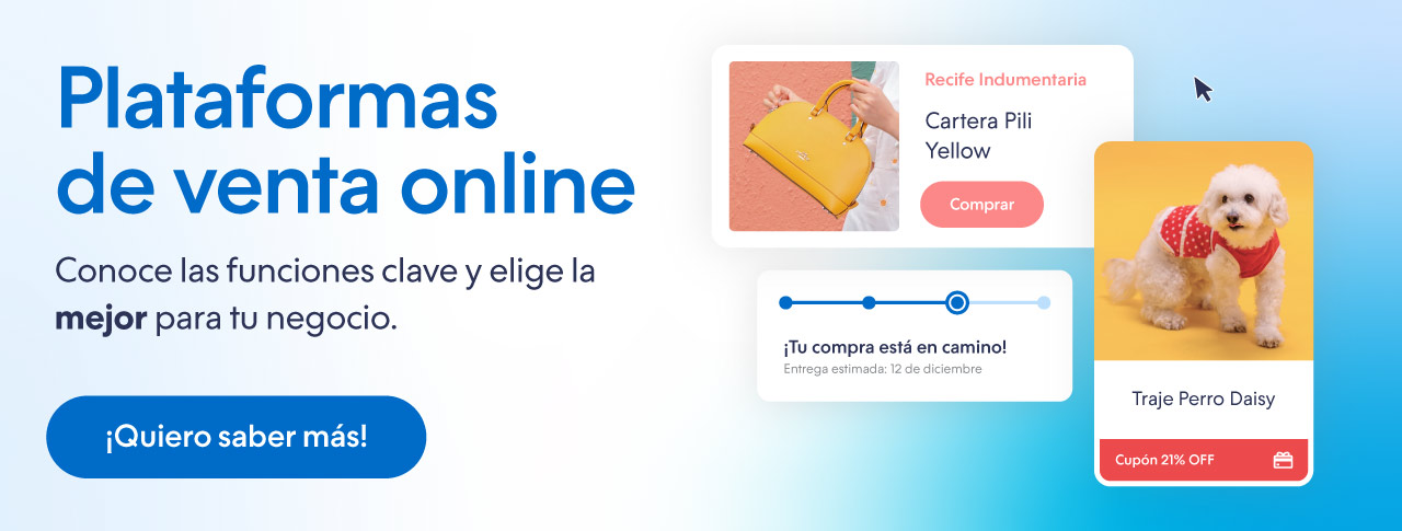 Potenciá tu marca creando tu propia tienda online.