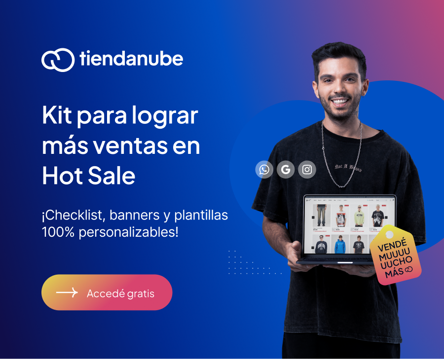 Creá tu tienda online y vendé por internet