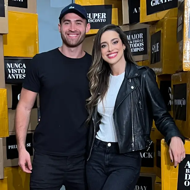 Empreendedores Junior Kirchner e Uana Kirchner