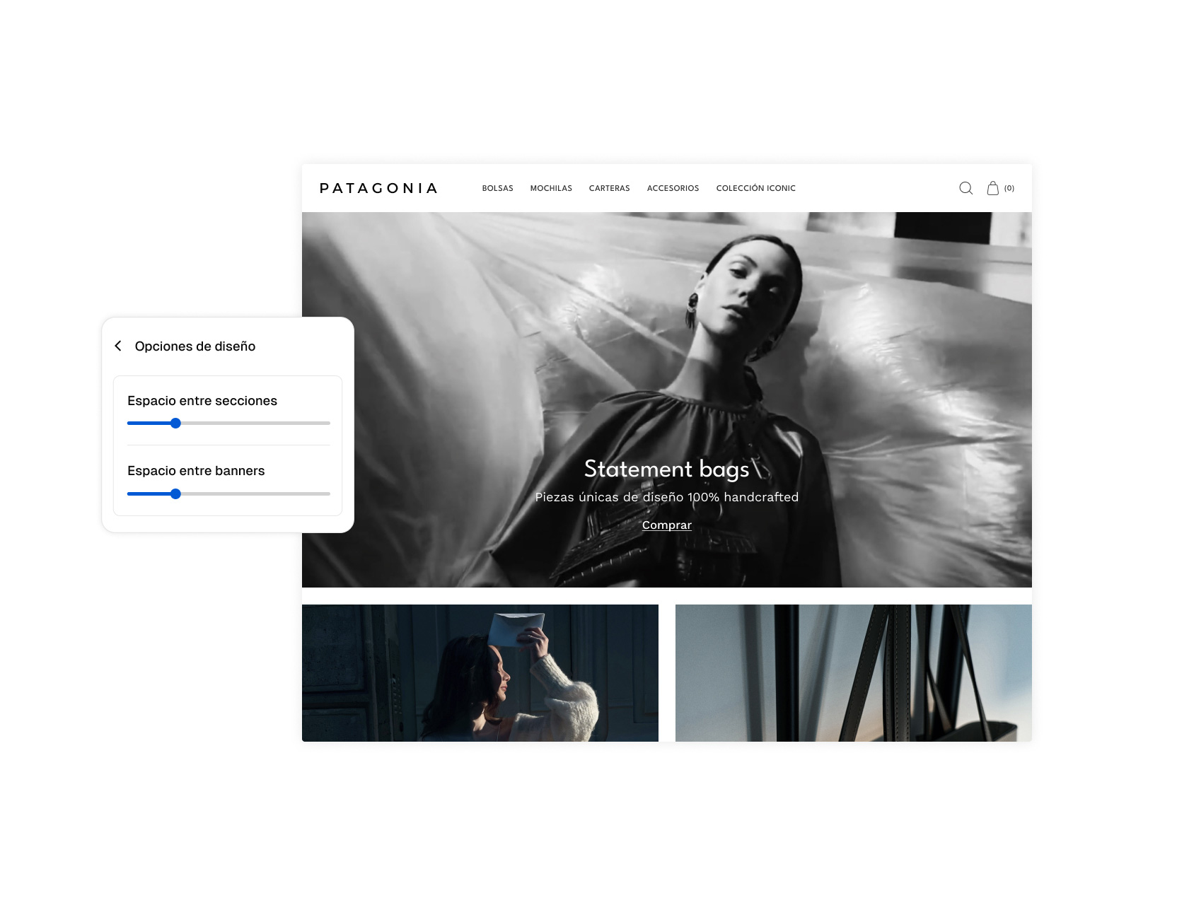 Configuraciones visuales