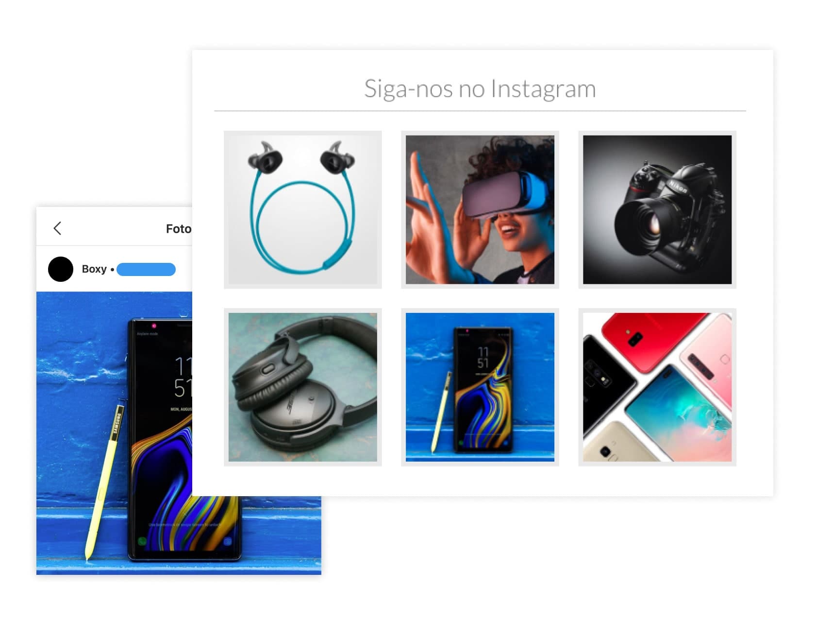 Postagens do Instagram