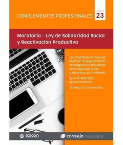 Moratoria  Ley De Solidaridad Social Y Reactivación Product