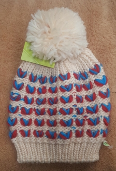 Gorro Combinado Pompón 23764 - comprar online