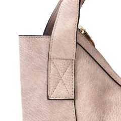 Cartera Morral Bote C/Cierre 27X39X17 Beige 31066