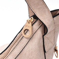 Cartera Morral Bote C/Cierre 27X39X17 Beige 31066 en internet