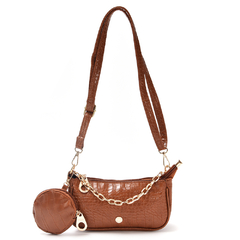 Cartera Baguette Croco Con Monedero 31531 en internet