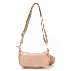 Cartera Baguette Croco Con Monedero 31531 - tienda online