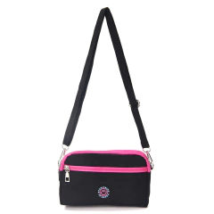 Bandolera Smile Industrial 4 Cierres 19.5X11.5X3.5 32596