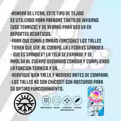 Remera Termica Lycra Lisa Blanca - Sonos
