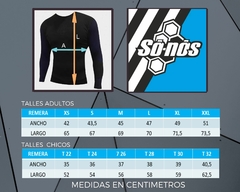 Lycra Manga Rangla Ultra Térmica Só-nós +uv Protección Verde limon - comprar online