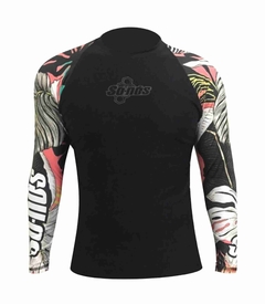 Lycra Manga Rangla Ultra Térmica Só-nós +uv Protección Coral
