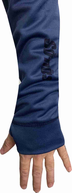 REMERA PESCA UPF + UV Protección Azul en internet