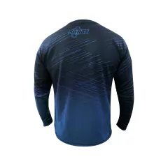 REMERA PESCA UPF + UV Protección Azul - comprar online