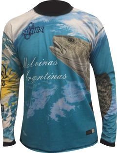 Remera Pesca upf + uv