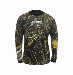 REMERA PESCA UPF + UV Protección Rama