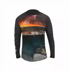 REMERA PESCA UPF + UV Protección Raya