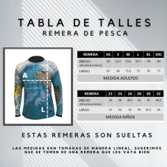 Remera Pesca Só-nós Upf+uv Proteccion Con Capucha Y Puño - Sonos