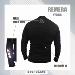 Remera Termica Lycra Lisa - tienda online
