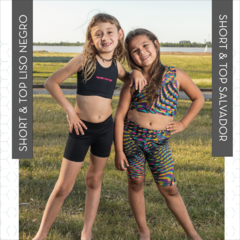 Short liso nena - tienda online
