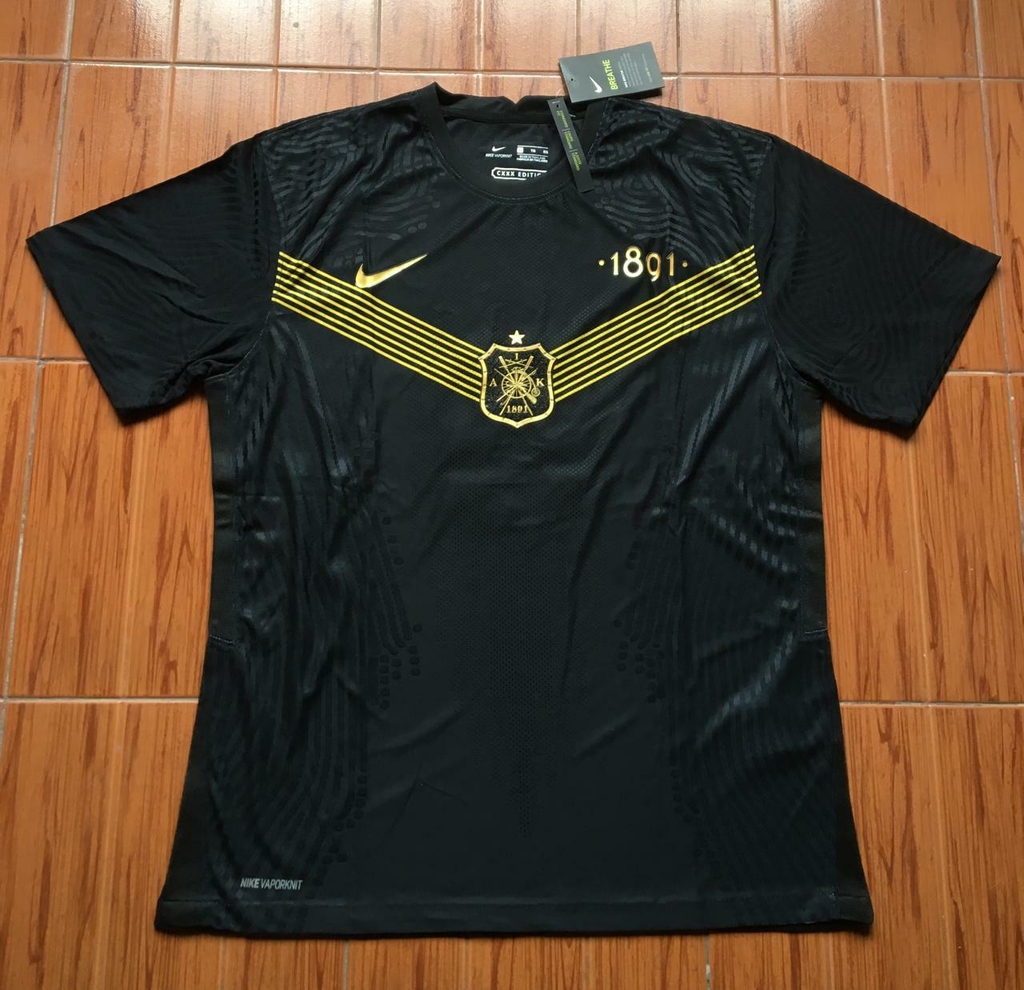 Camiseta AIK Vaporknit negra Skallig 2022