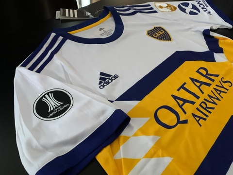 Camiseta Boca blanca Libertadores 2020