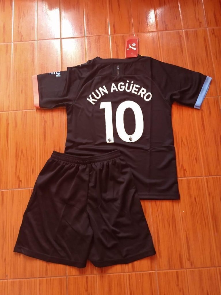 Puma Manchester City Third 2020 10 Kun Agüero Jersey - FutFanatics