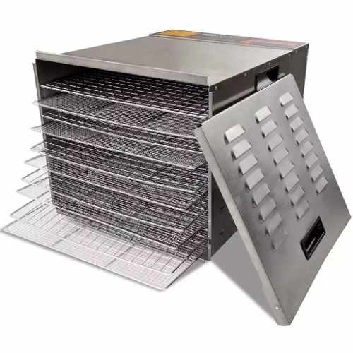 Desidratador De Alimentos Bandejas Inox 1000w - 110v