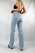 WIDE STRAIGHT SKY - Holy Jeans by Lara's