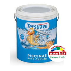 Tersuave Piscina Base Acuosa x4 ltrs. AZUL