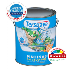 Tersuave Piscina Base Solvente x1 ltrs. AZUL