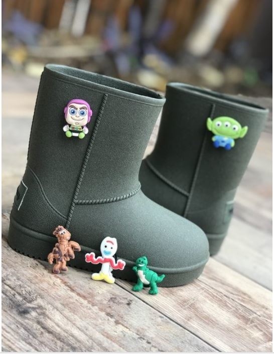 BOTAS DE LLUVIA VERDE MILITAR - Comprar en MARYPONI