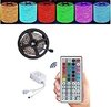 Kit De Tiras De Led De Colores A Control Remoto Lf